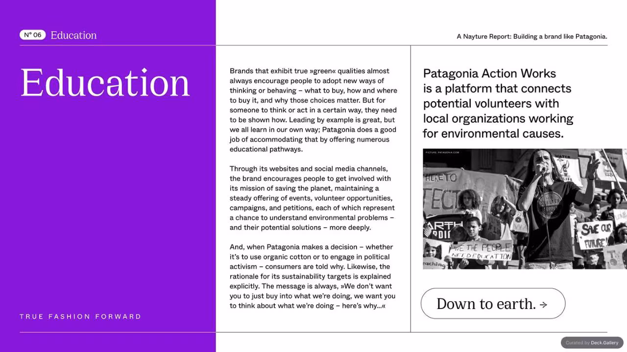 Building a Brand Like Patagonia, slide 19