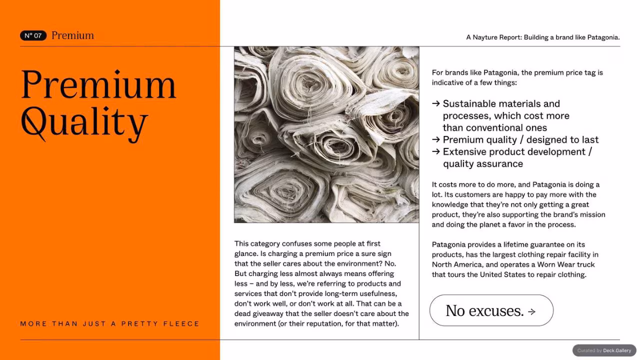 Building a Brand Like Patagonia, slide 21