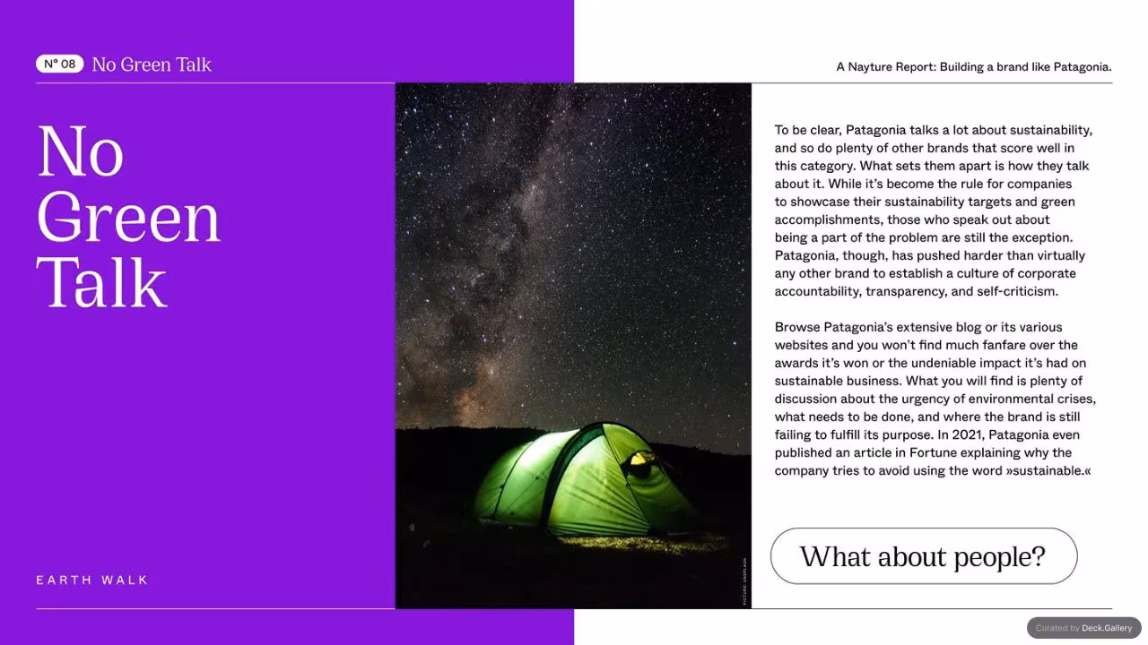 Building a Brand Like Patagonia, slide 22