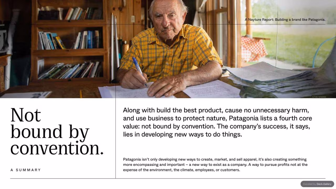 Building a Brand Like Patagonia, slide 25