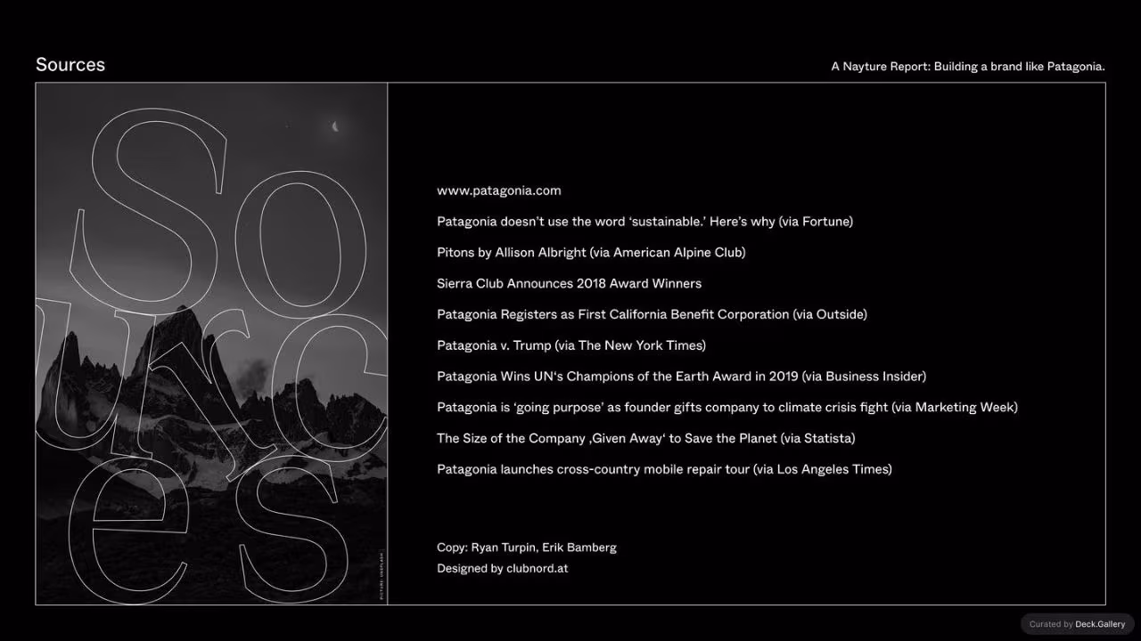 Building a Brand Like Patagonia, slide 29