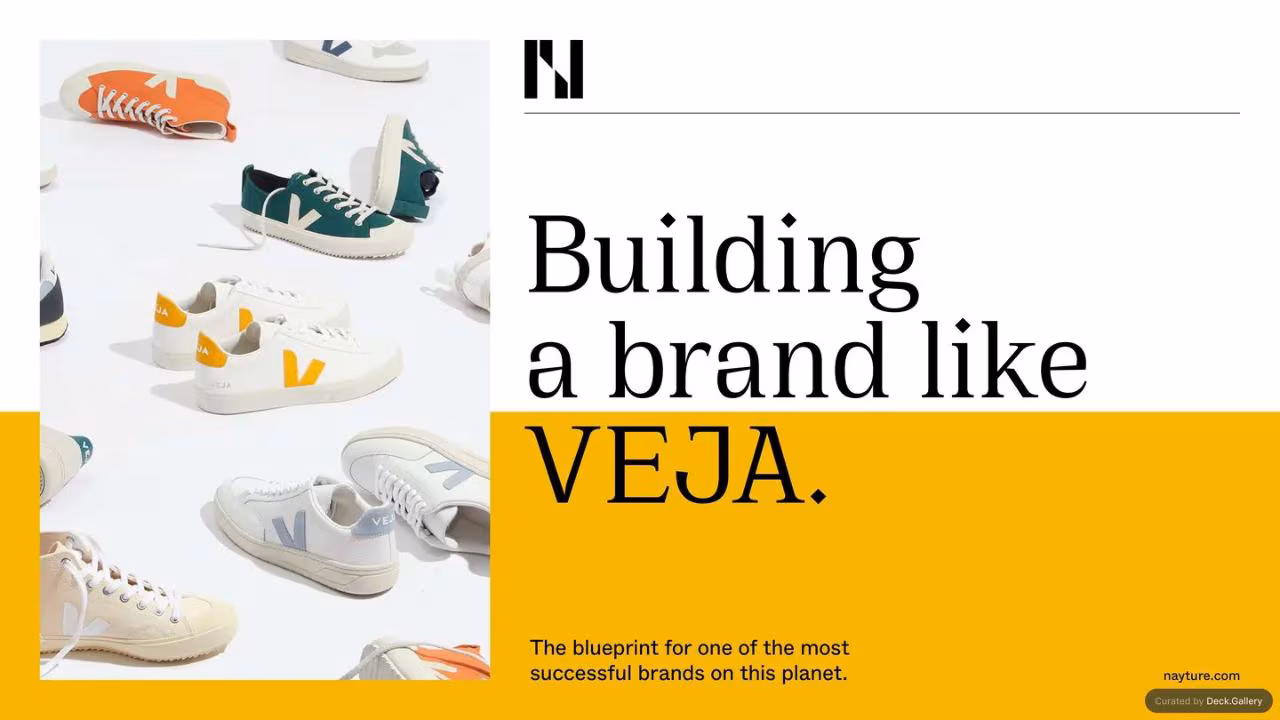 Building a Brand Like VEJA