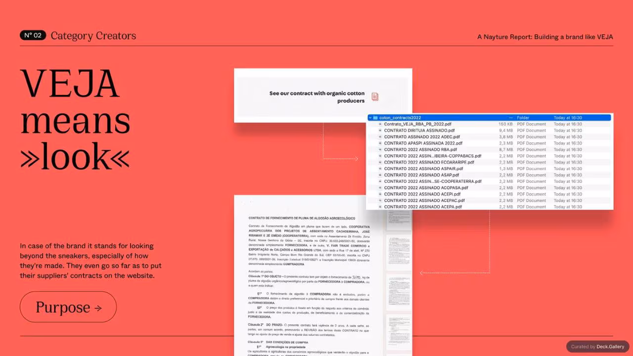 Building a Brand Like VEJA, slide 13