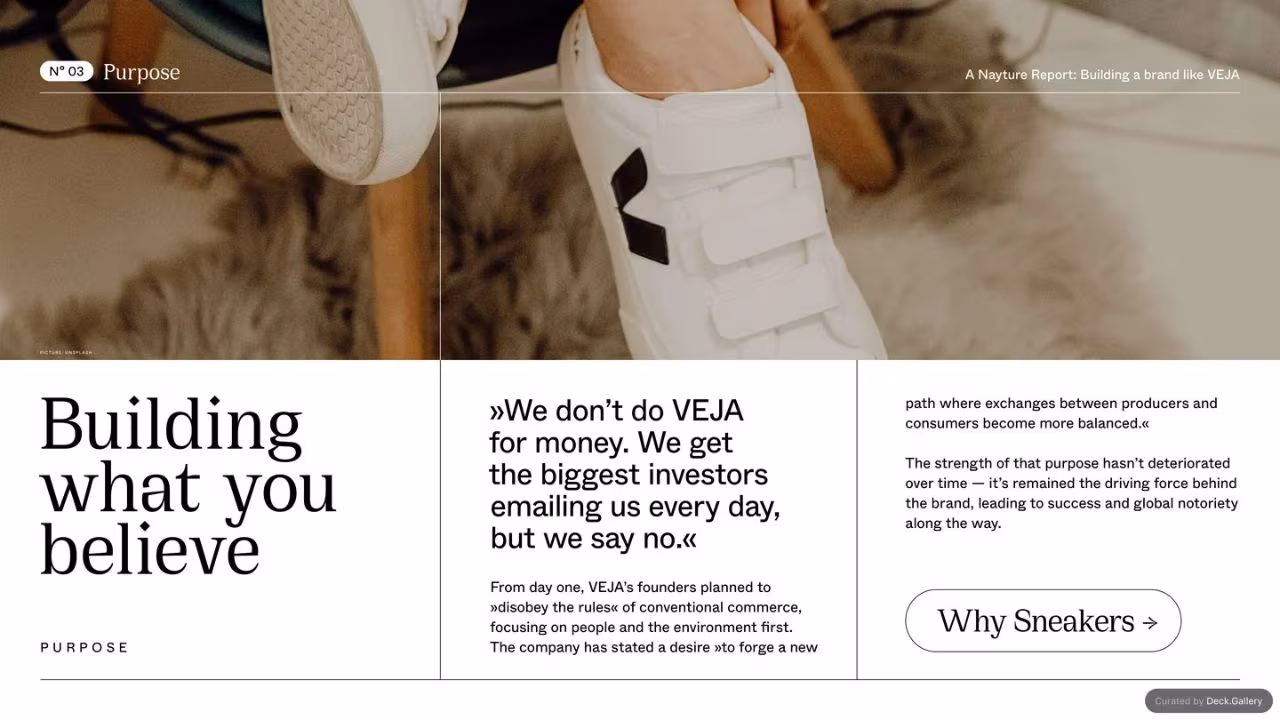 Building a Brand Like VEJA, slide 15
