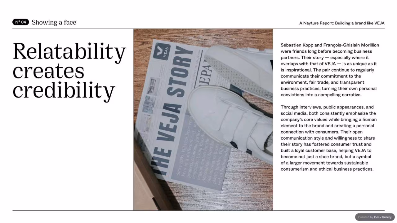 Building a Brand Like VEJA, slide 18