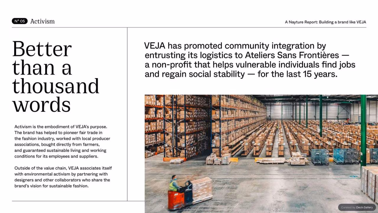 Building a Brand Like VEJA, slide 21