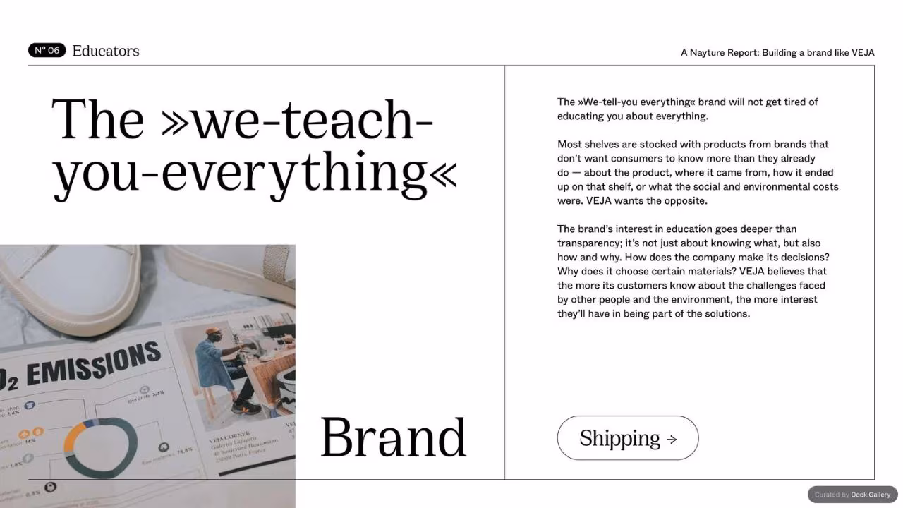 Building a Brand Like VEJA, slide 23