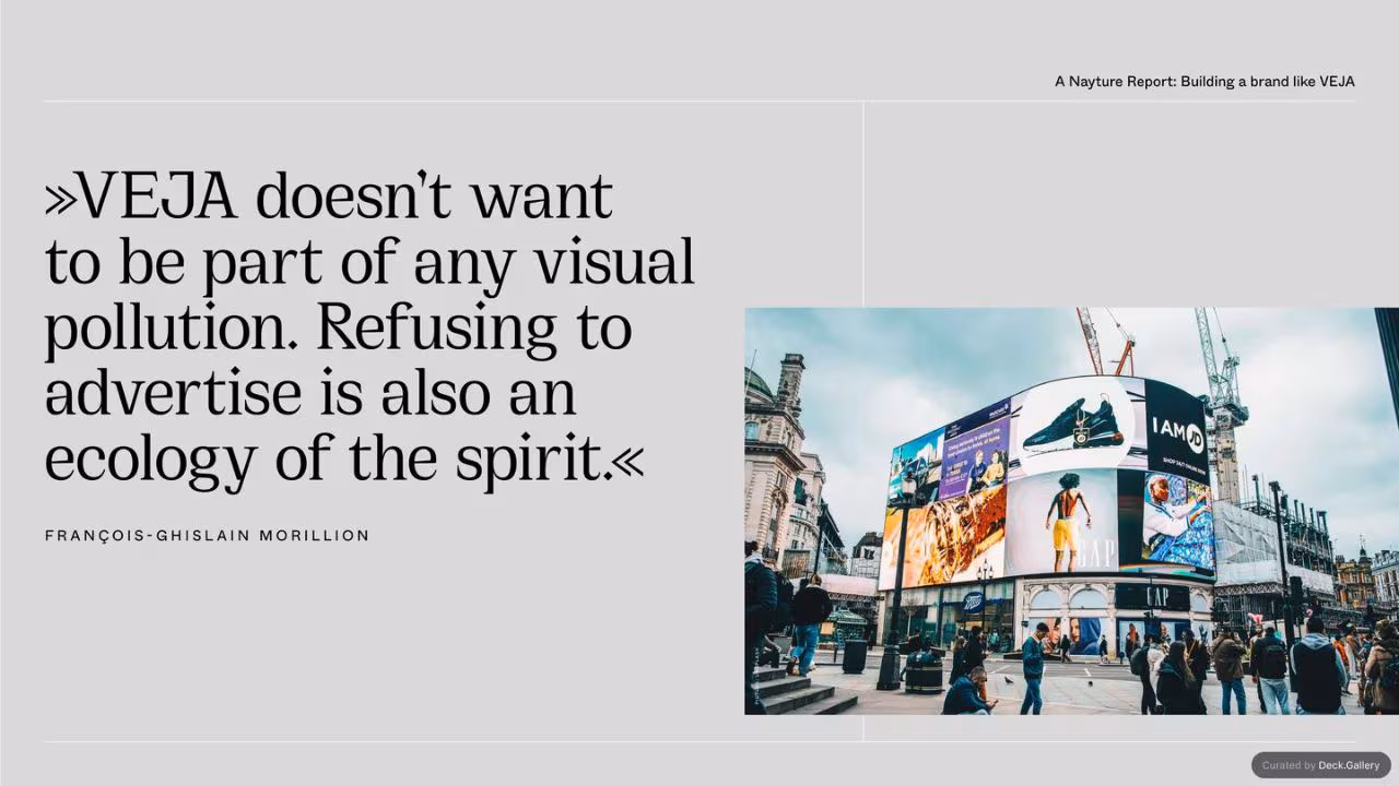 Building a Brand Like VEJA, slide 25