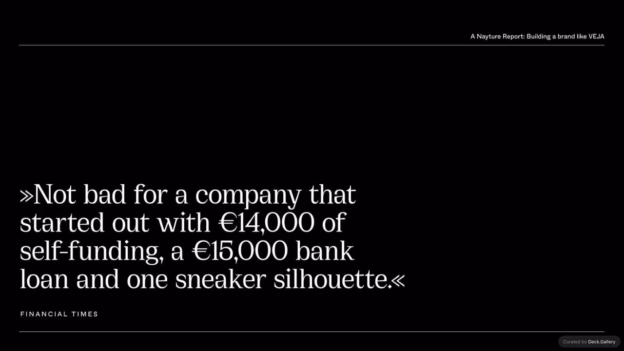 Building a Brand Like VEJA, slide 34