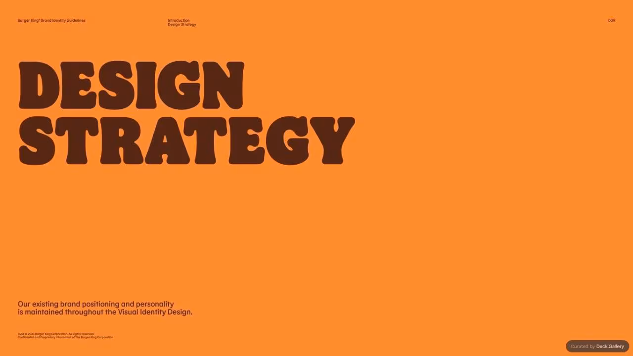 Burger King Brand Guidelines 2024, slide 9