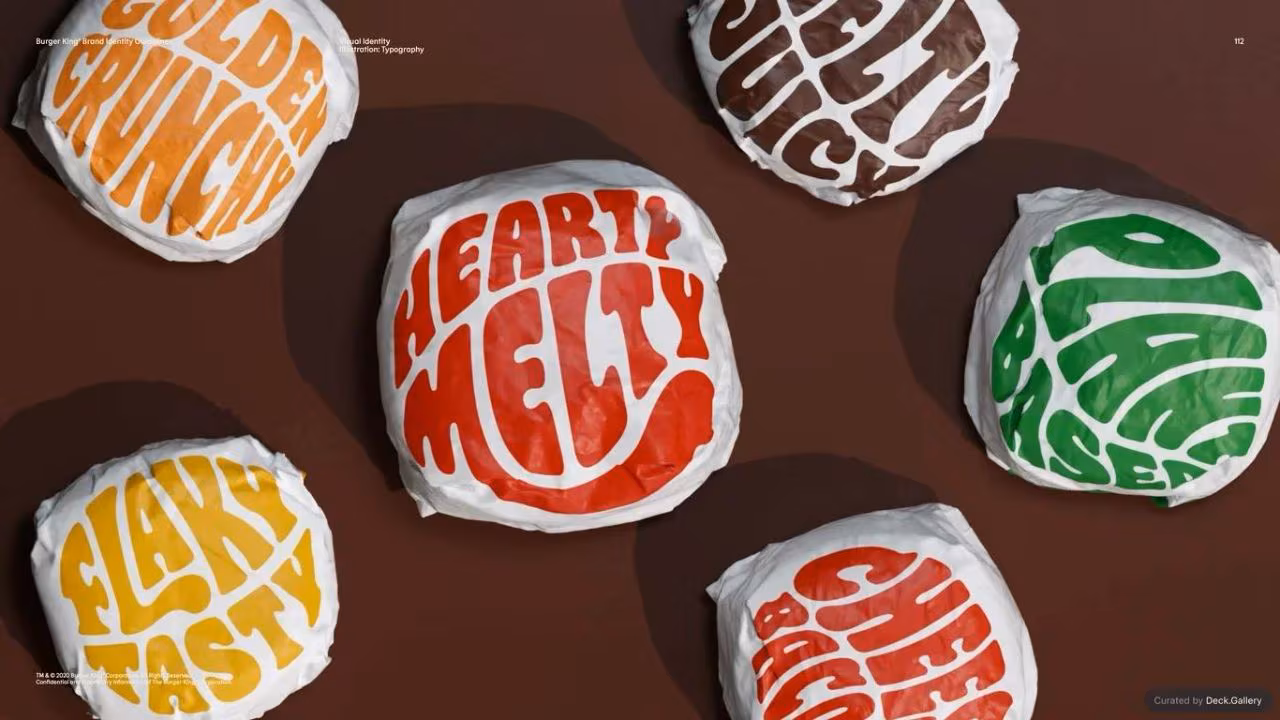 Burger King Brand Guidelines 2024, slide 112