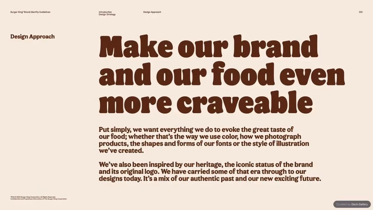 Burger King Brand Guidelines 2024, slide 12