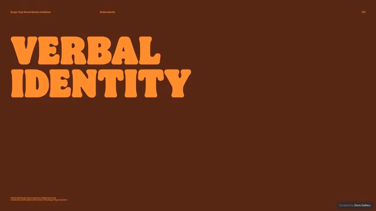 Burger King Brand Guidelines 2024, slide 19