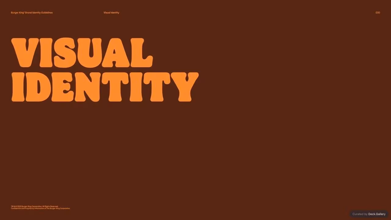 Burger King Brand Guidelines 2024, slide 30