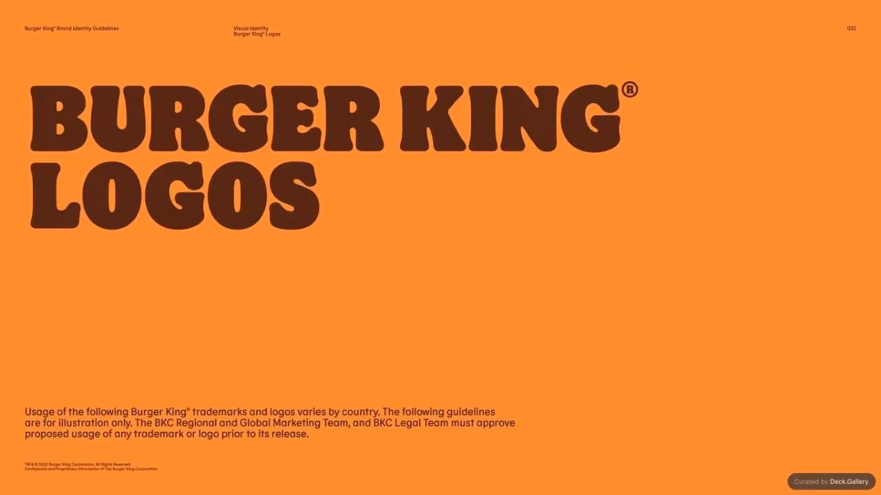 Burger King Brand Guidelines 2024, slide 32