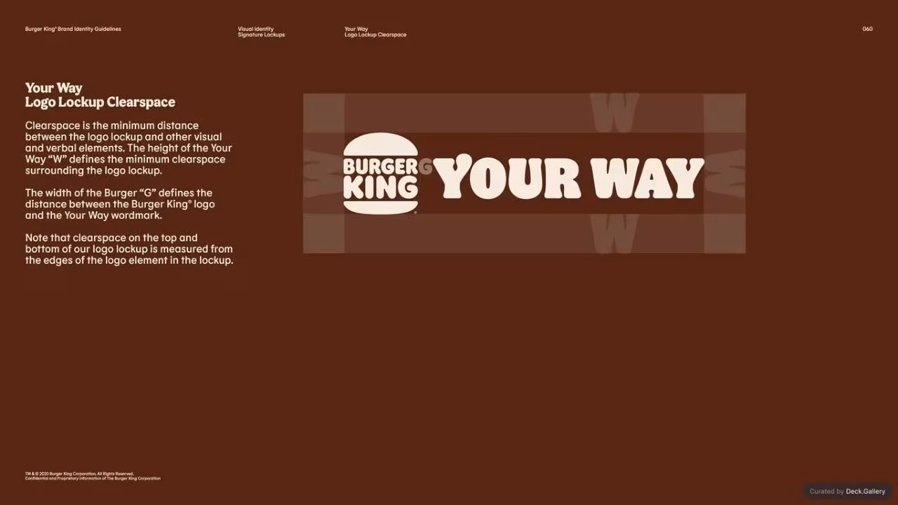 Burger King Brand Guidelines 2024, slide 60