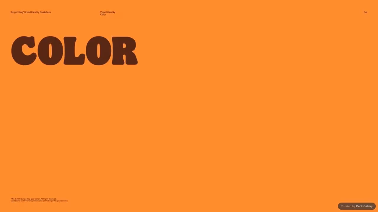 Burger King Brand Guidelines 2024, slide 61