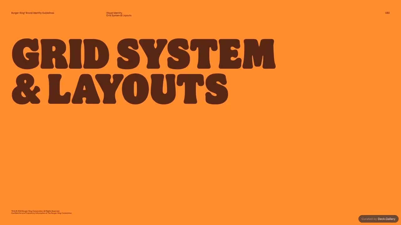 Burger King Brand Guidelines 2024, slide 80