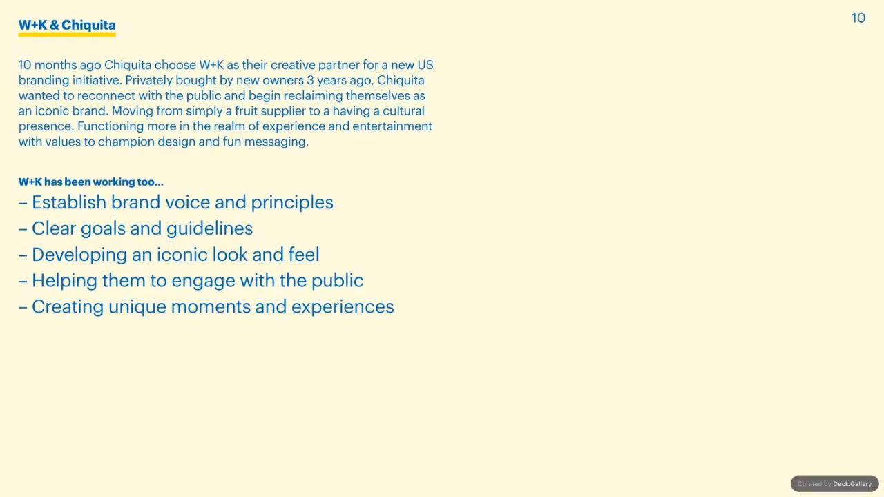 Chiquita Brand Typeface 2017, slide 6