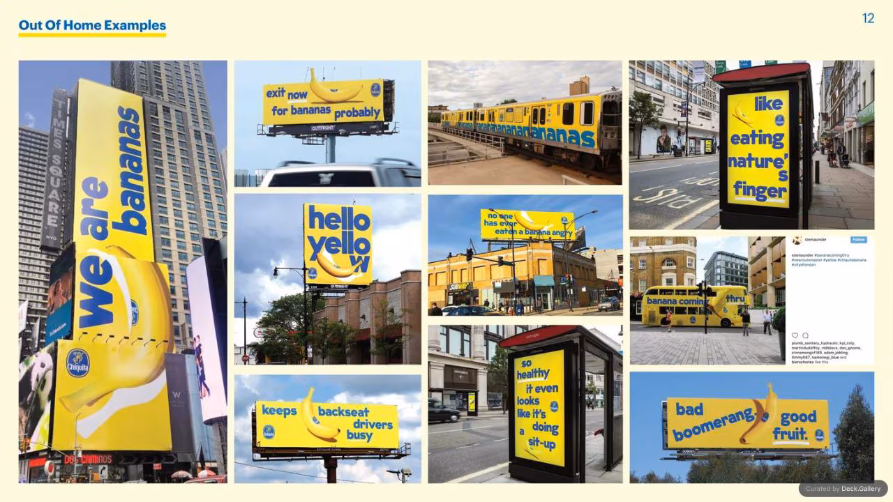 Chiquita Brand Typeface 2017, slide 8
