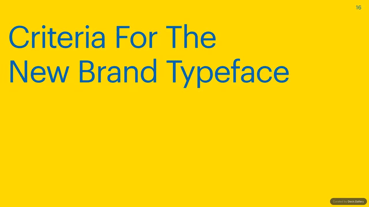Chiquita Brand Typeface 2017, slide 12