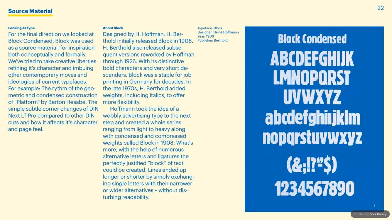 Chiquita Brand Typeface 2017, slide 18