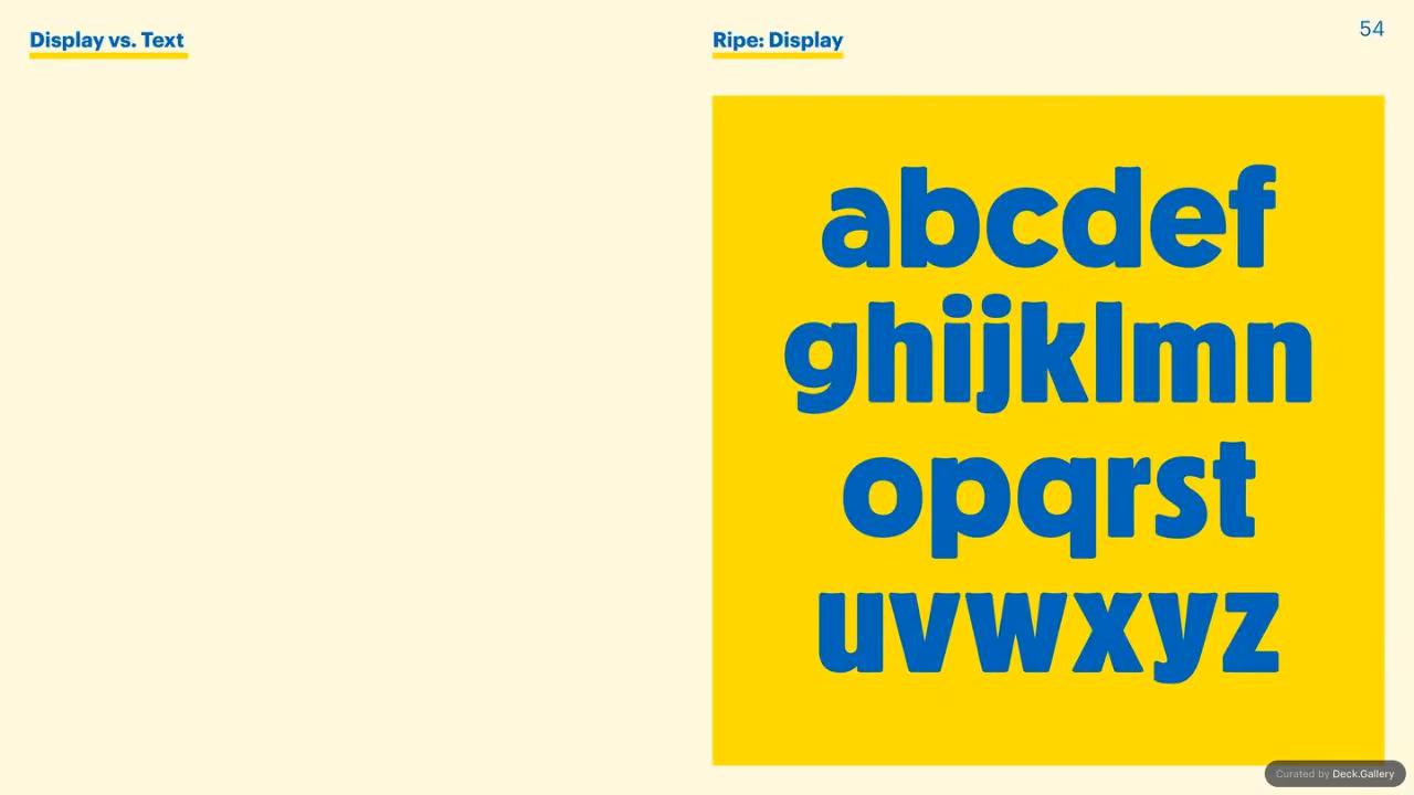 Chiquita Brand Typeface 2017, slide 50