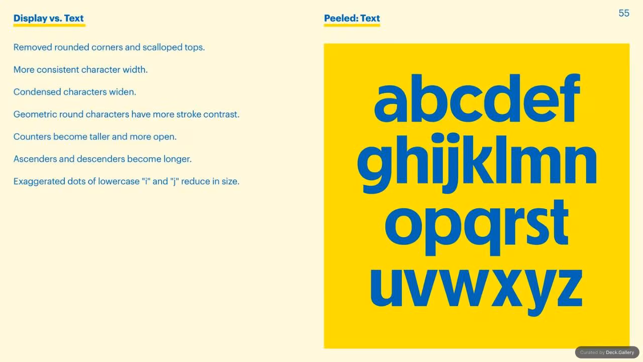 Chiquita Brand Typeface 2017, slide 51