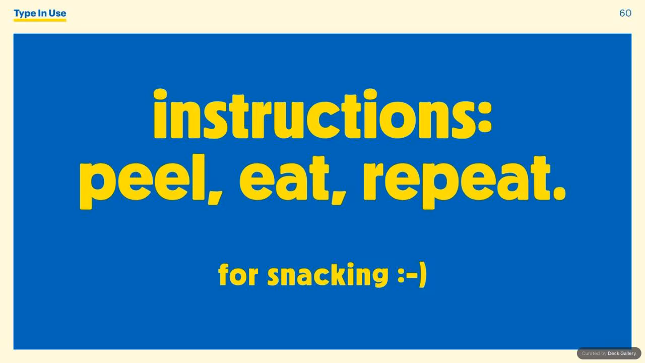 Chiquita Brand Typeface 2017, slide 56