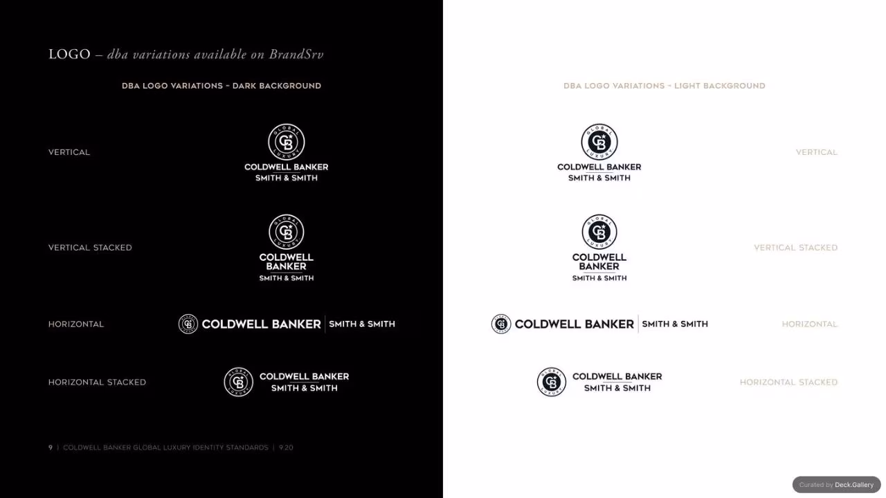 Coldwell Banker Identity Standards 2020, slide 9