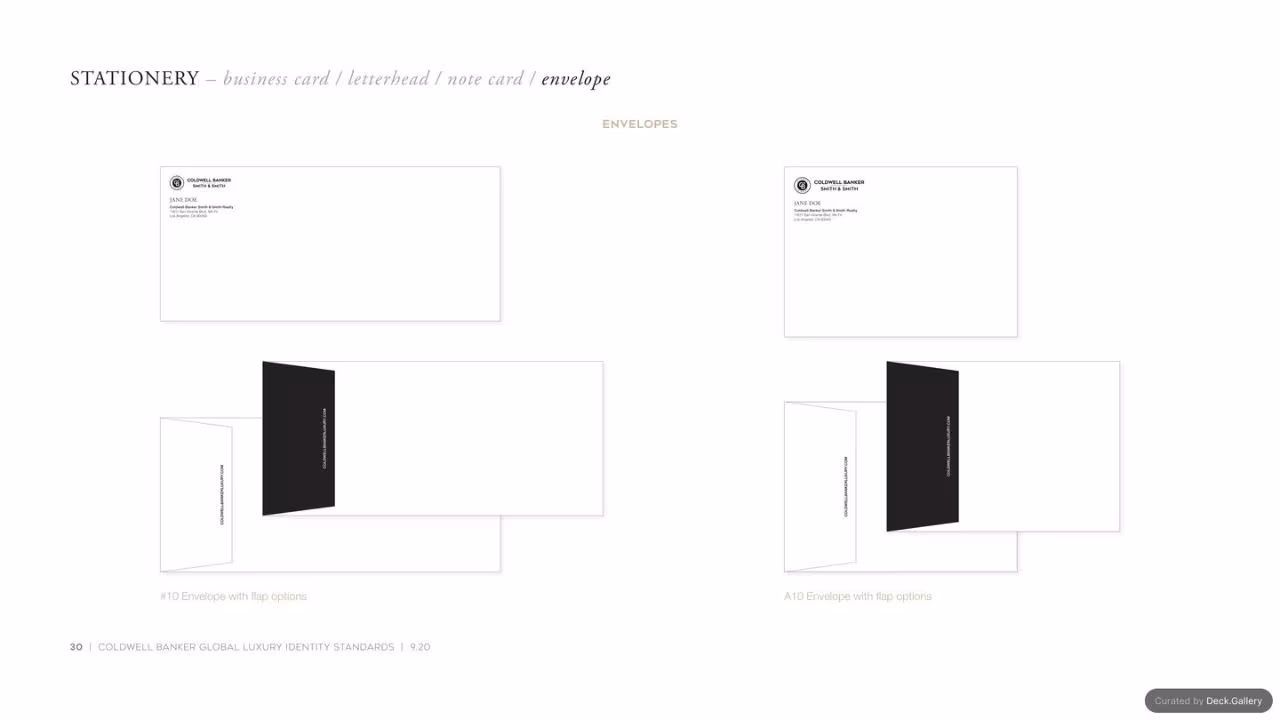 Coldwell Banker Identity Standards 2020, slide 30
