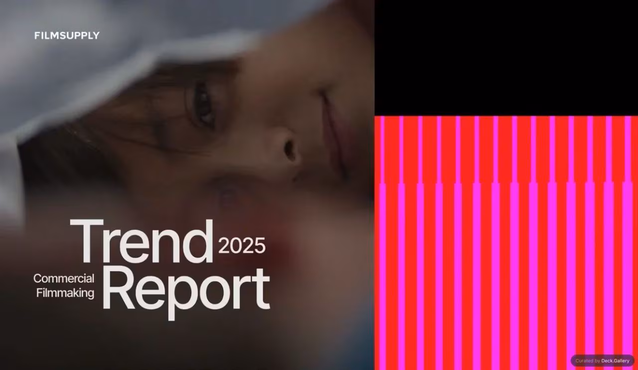 Filmsupply Commercial Filmmaking Trend Report 2025