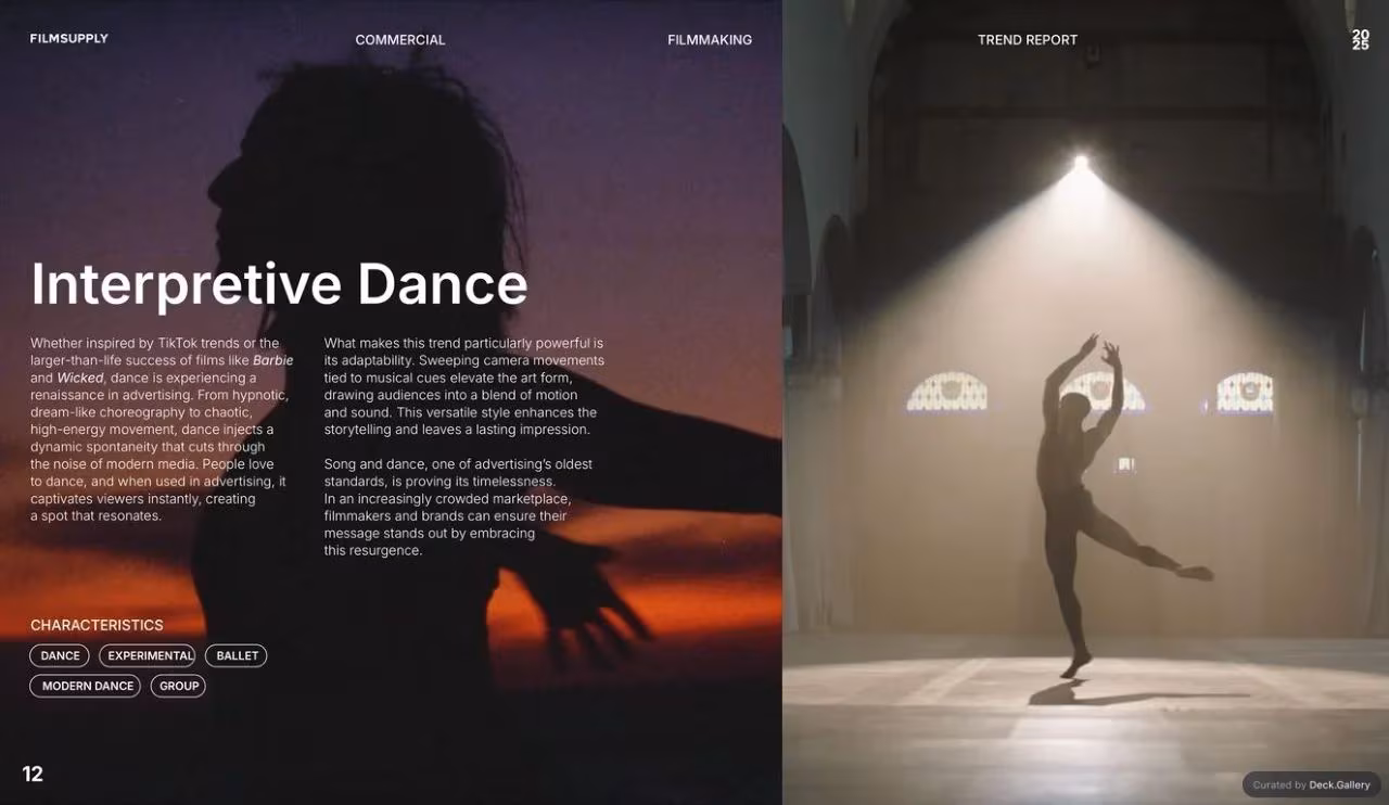 Filmsupply Commercial Filmmaking Trend Report 2025, page 12