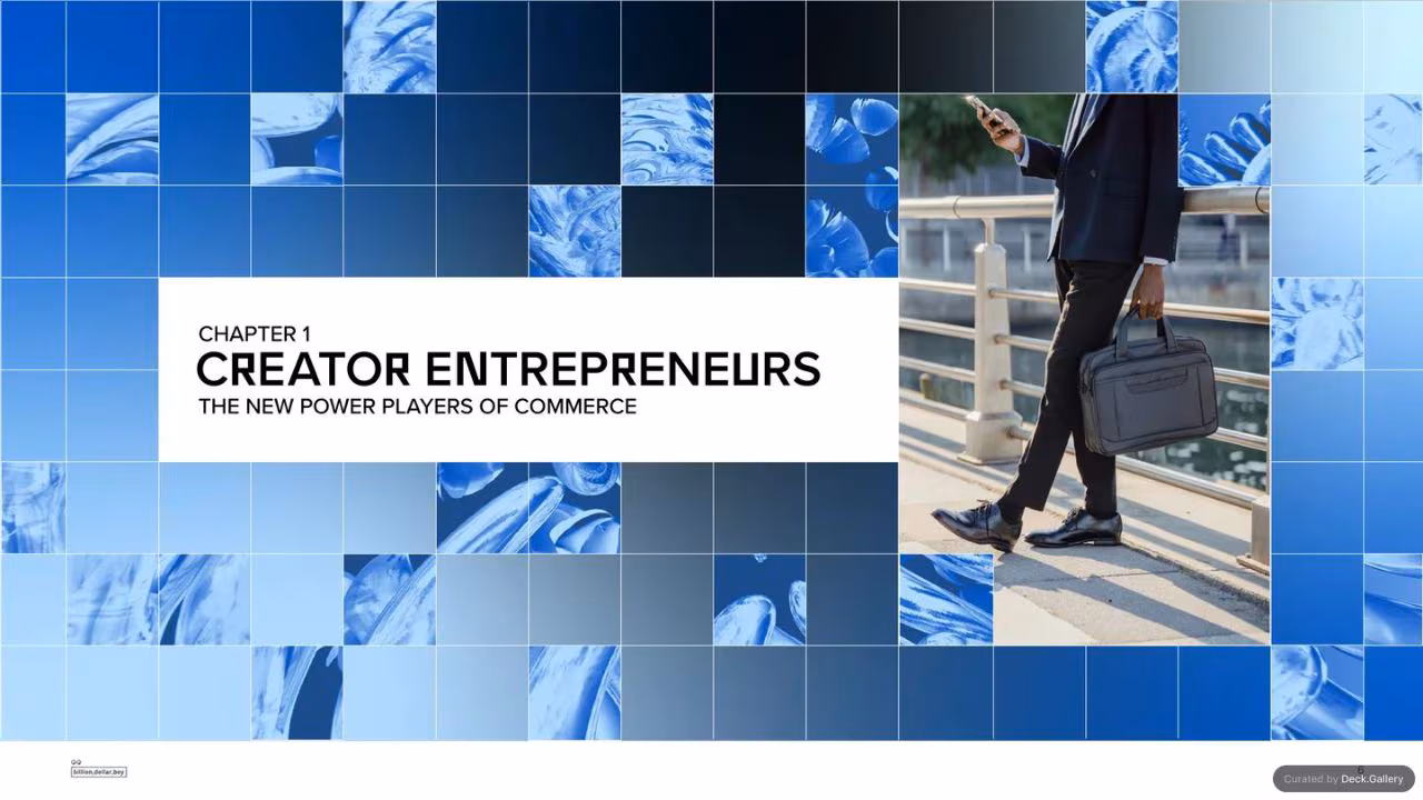 Billion Dollar Boy Creator Era Report 2025, slide 6