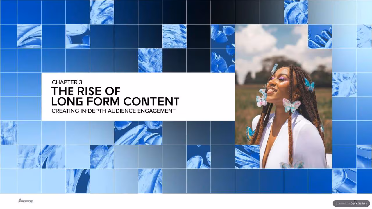 Billion Dollar Boy Creator Era Report 2025, slide 16