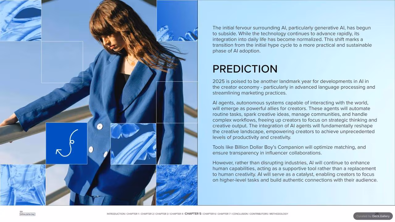 Billion Dollar Boy Creator Era Report 2025, slide 26