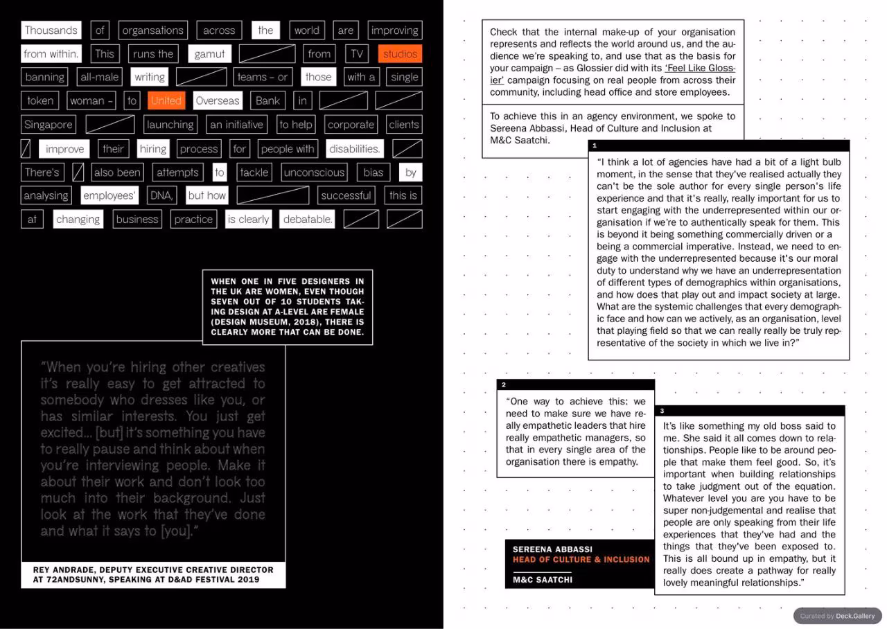 D&AD Insight Report 2020, slide 20