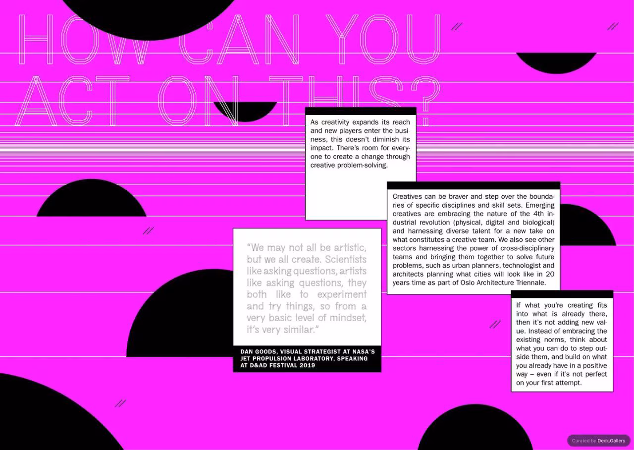 D&AD Insight Report 2020, slide 38