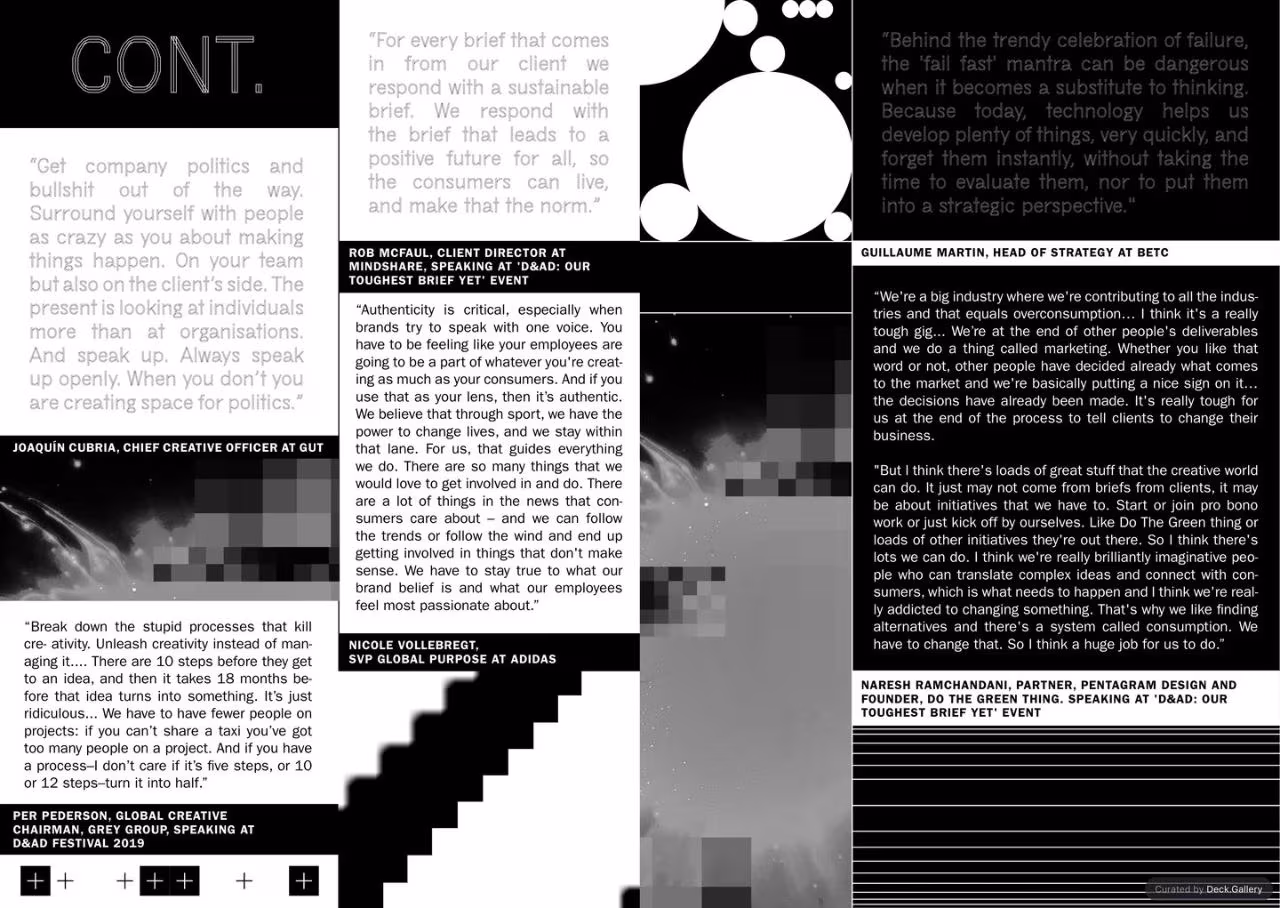D&AD Insight Report 2020, page 39