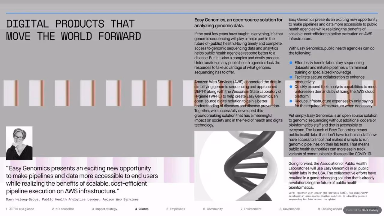 DEPT Impact Report 2023, slide 35