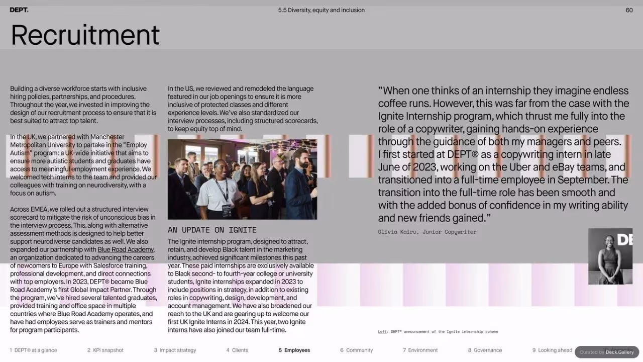 DEPT Impact Report 2023, slide 60