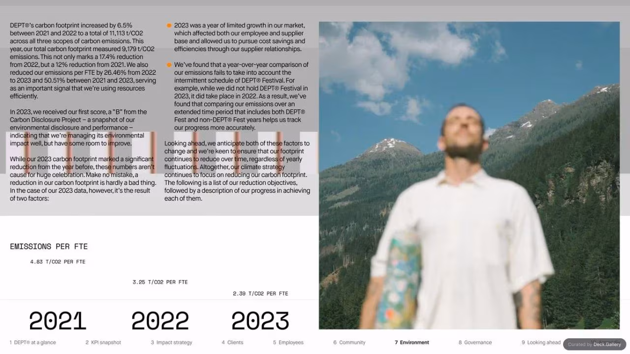DEPT Impact Report 2023, slide 74