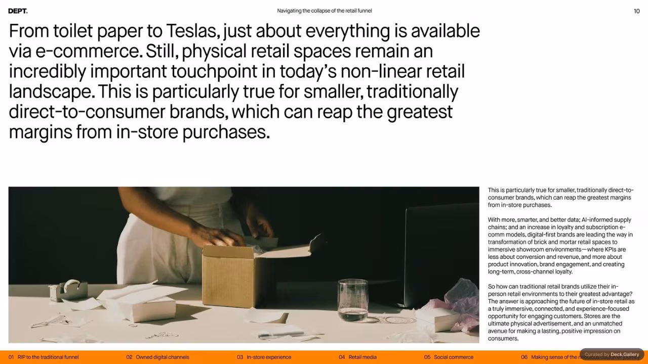 DEPT® Retail Commerce Insights 2024, slide 10