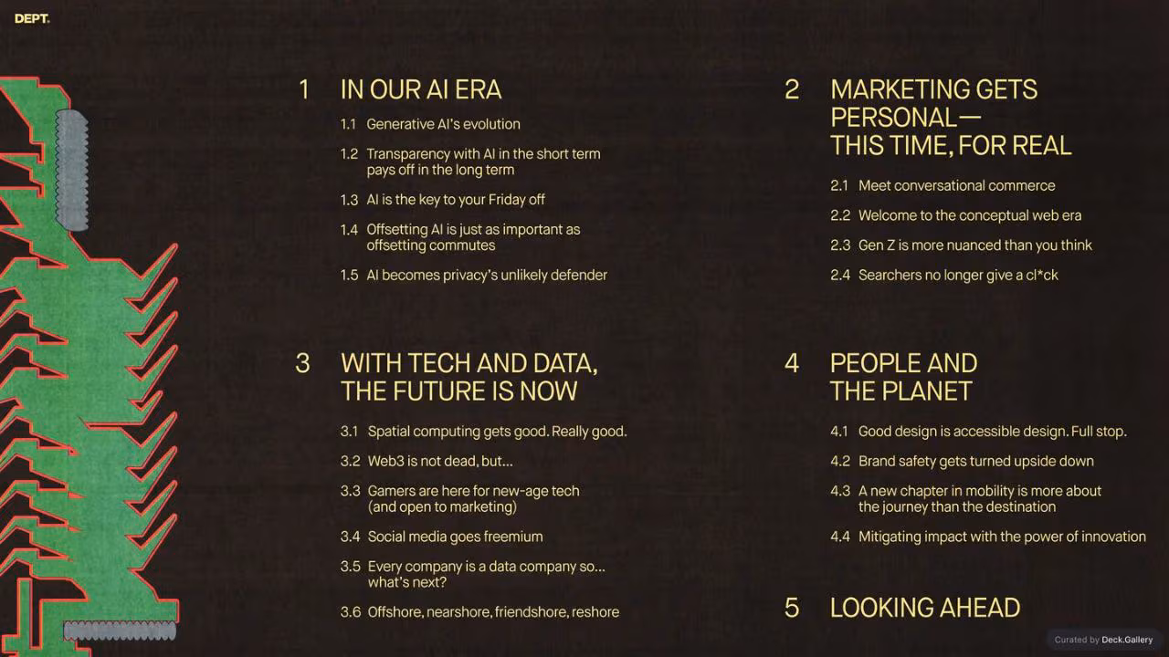 DEPT. Trends Forecast 2024, slide 3