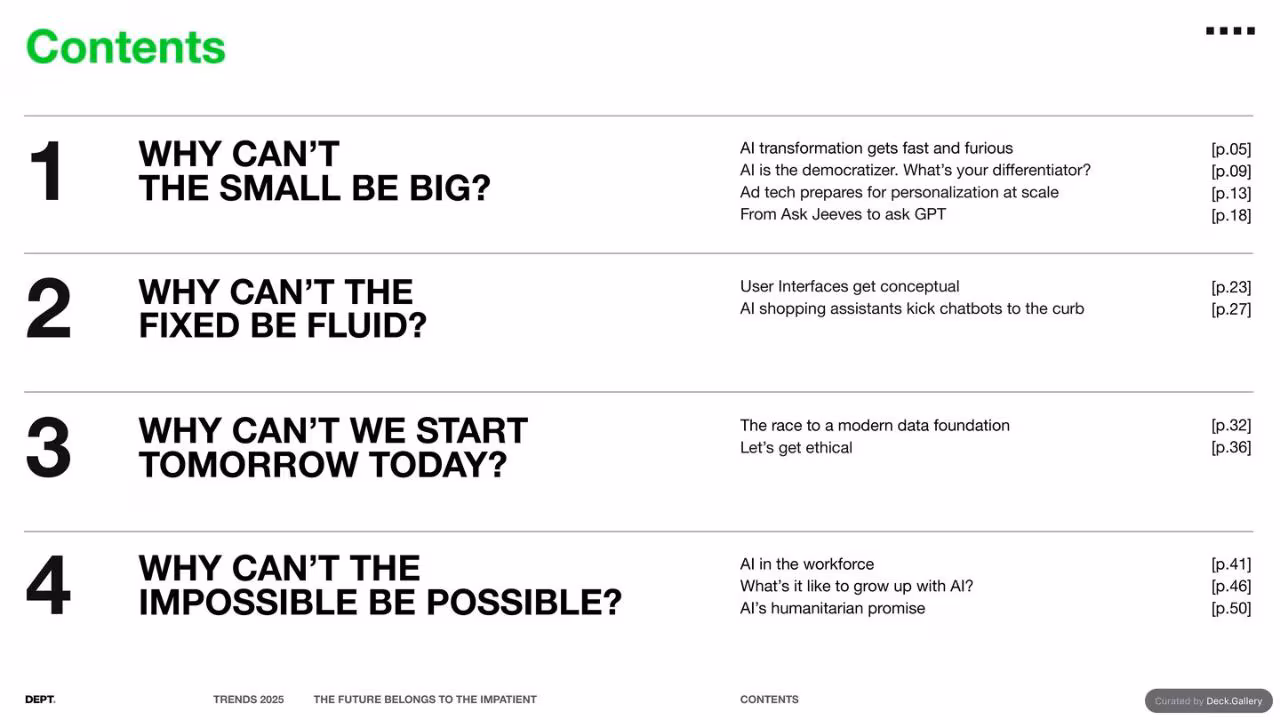 DEPT. Trends 2025, slide 3