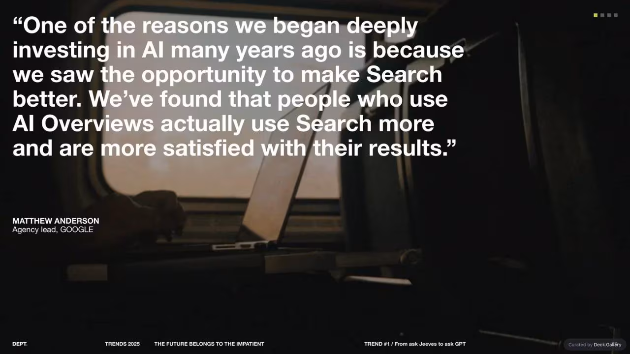 DEPT. Trends 2025, slide 20