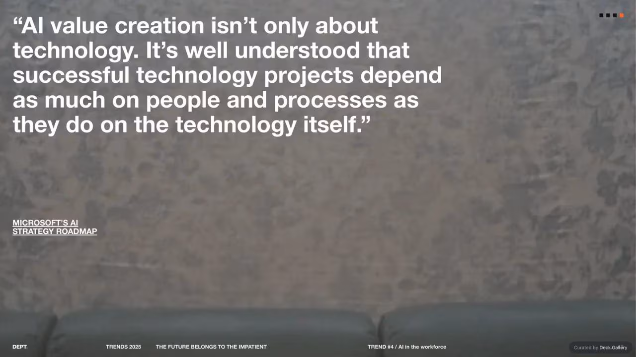 DEPT. Trends 2025, slide 43