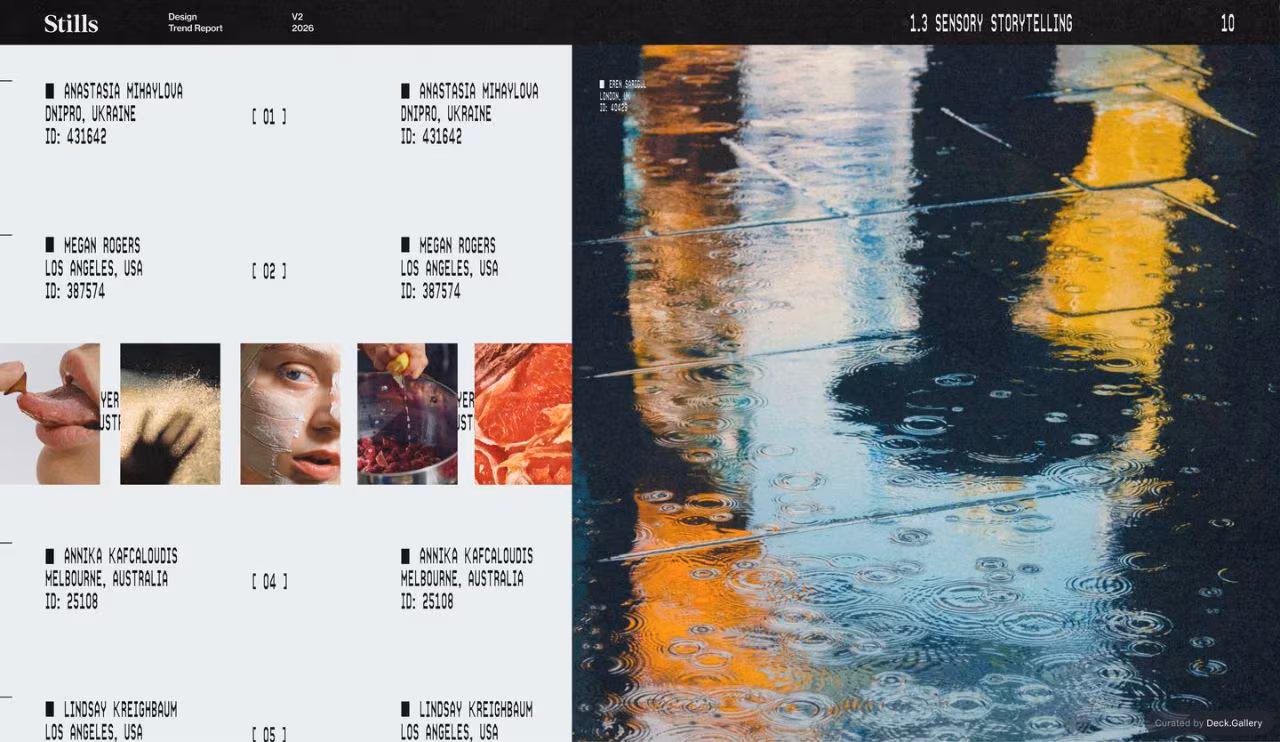 Stills Design Trend Report 2026, slide 12