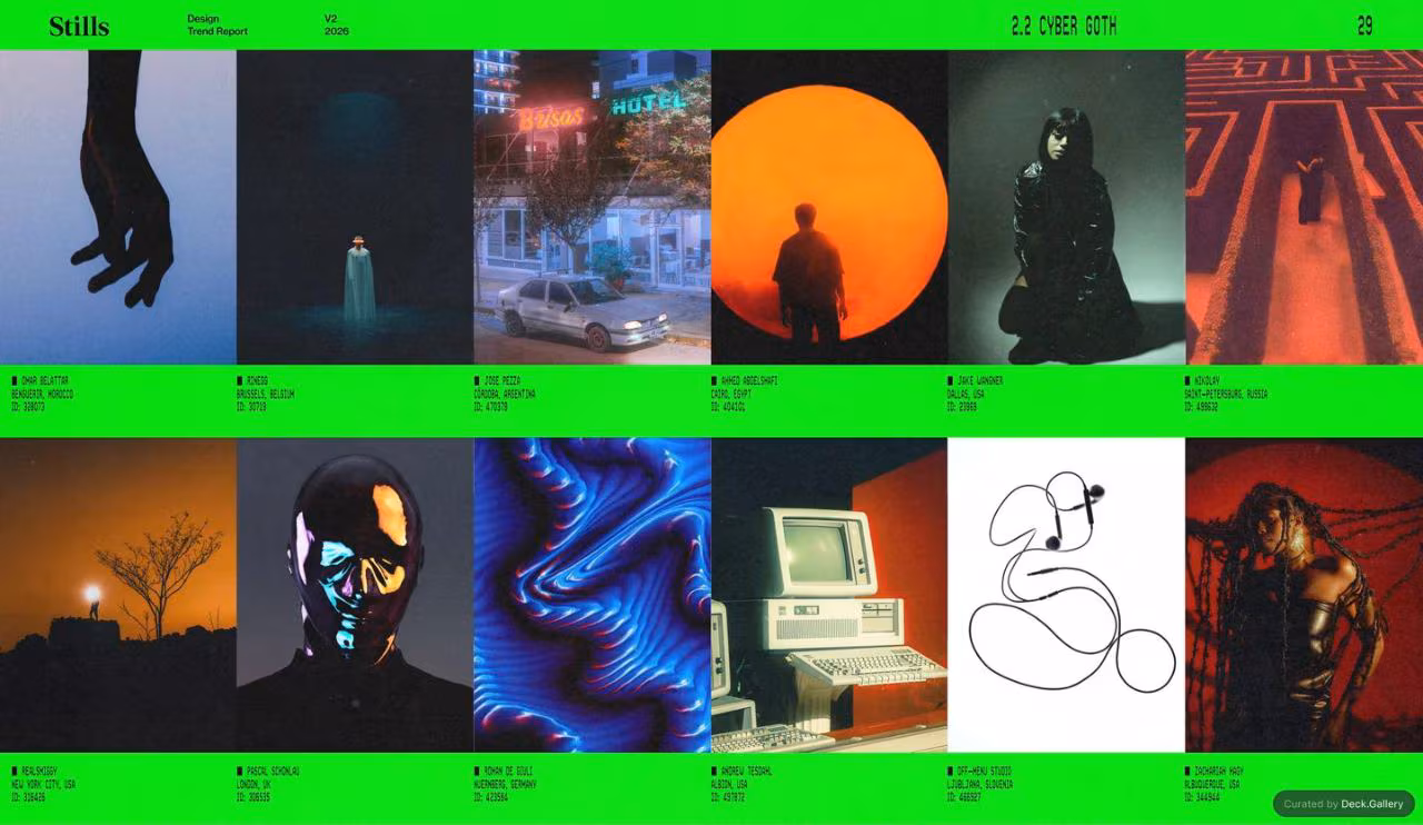 Stills Design Trend Report 2026, slide 31