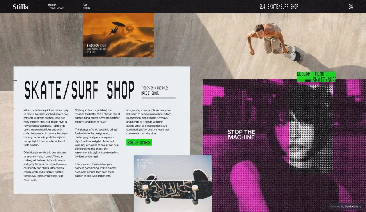 Stills Design Trend Report 2026, slide 36